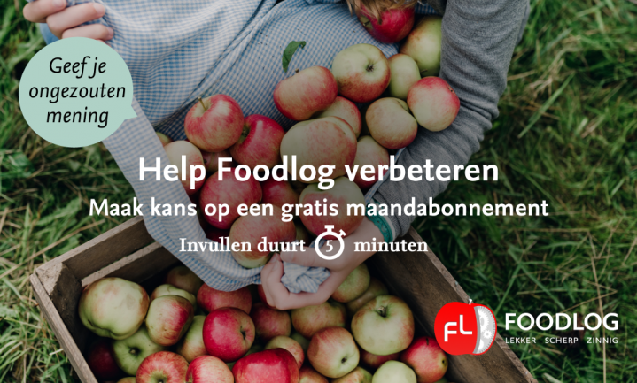 Geef je ongezouten mening en help Foodlog groeien