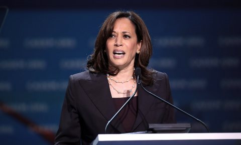 Kamala Harris is een gezonde en sociale foodie