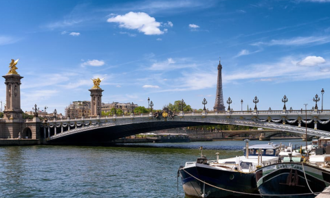 Zwemmen in de Seine hindert Franse graanhandel zes dagen